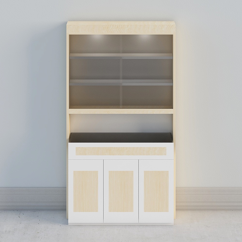 Shelf Cabinet Combined Cabinet