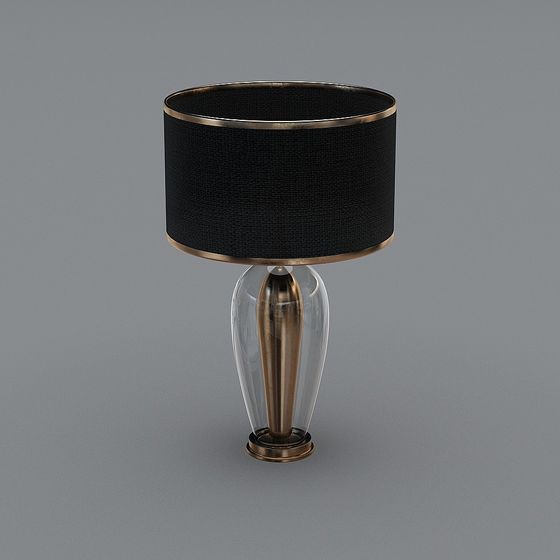 Stylish 3D Table Lamp Model for Creative Interiors