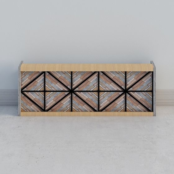 Urban Rhythm Side Cabinet 3D model