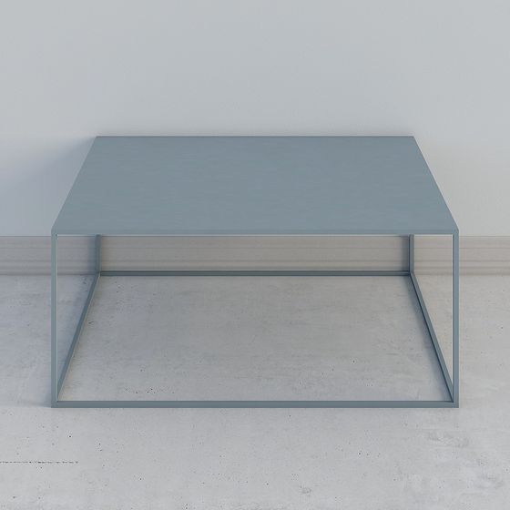 Concrete Side Table 3D model