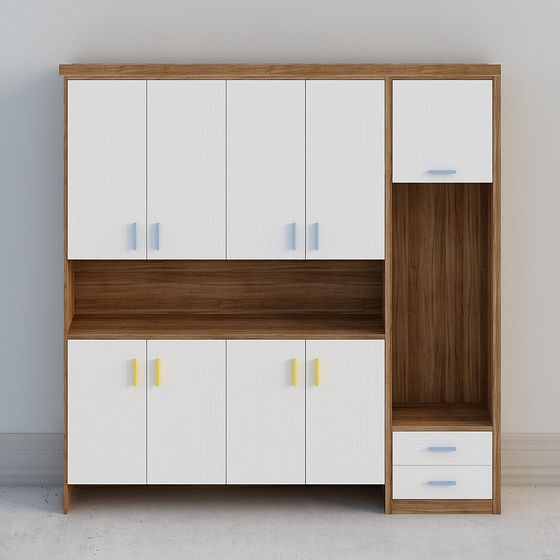 Elegant Furniture Cabinet 3D model for Contemporary Spaces