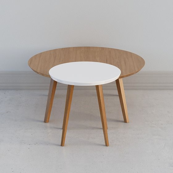 Stylish Round Table 3D model for Modern Interiors