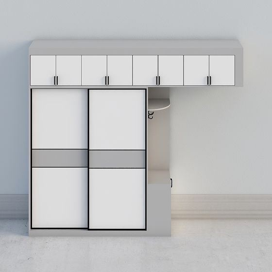 Urban Storage Cabinet 3D model