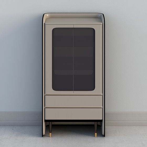 Urban Showcase Cabinet 3D model