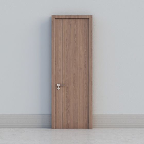 Low-Poly Modern Door 3D model