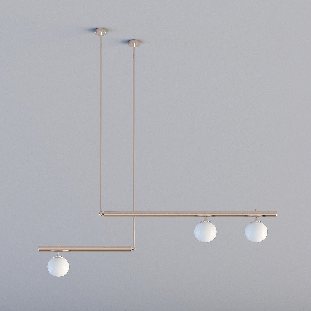 Modern Creative Chandelier Modern Chandelier Metal chandelier 3D model ID_5340008