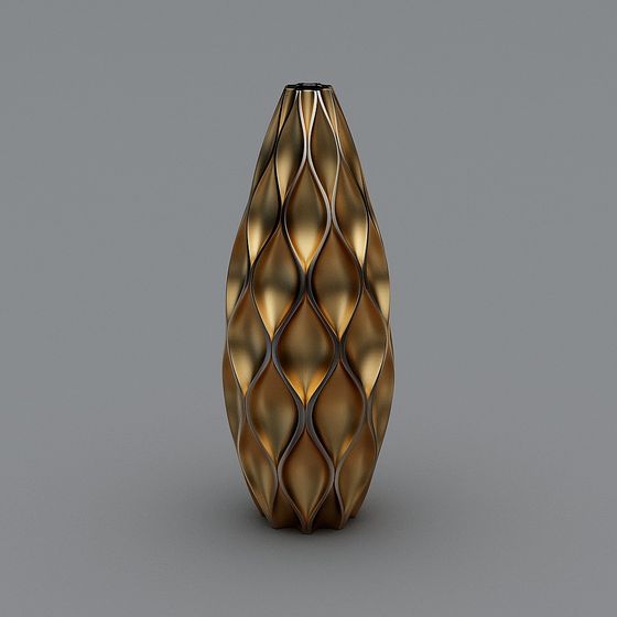 Luminous Bottle 3D model for Modern Art Design