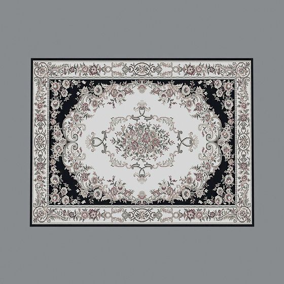 Royal Garden Rug 3D model