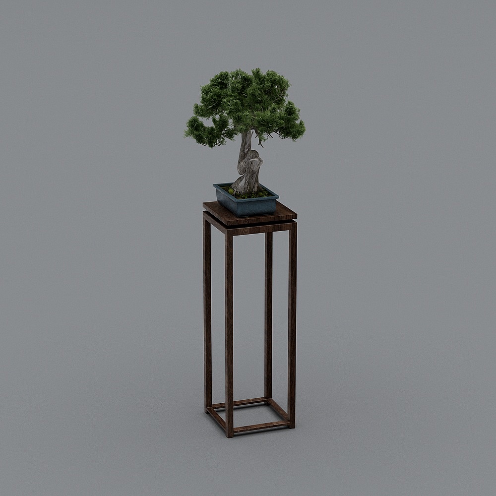 Bonsai Masterpiece 3D model for Creative Projects