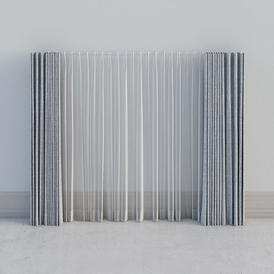 City Curtain 3D model - Urban Inspired Design