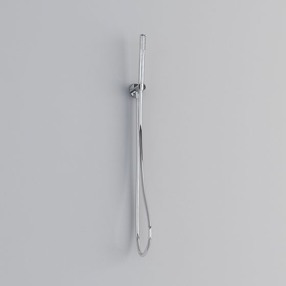Stylish Low-Poly Showerhead 3D model for Modern Spaces