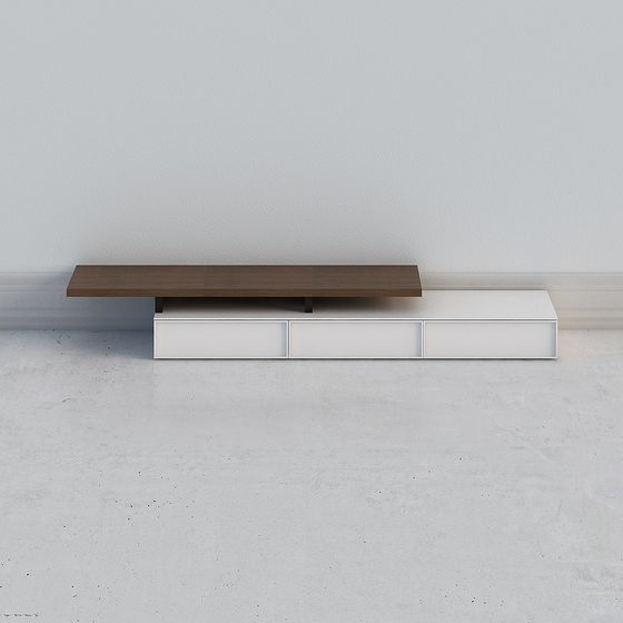 Urban Shelf 3D model for Modern Spaces