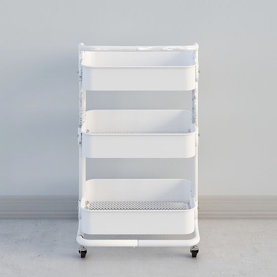 ชั้นวางของในครัว ชั้นวางหนังสือเหล็กหล่อหลายชั้นตั้งถึงพื้น ประหยัดพื้นที่ห้องนั่งเล่น ห้องนอน ชั้นวางดอกไม้ระเบียง