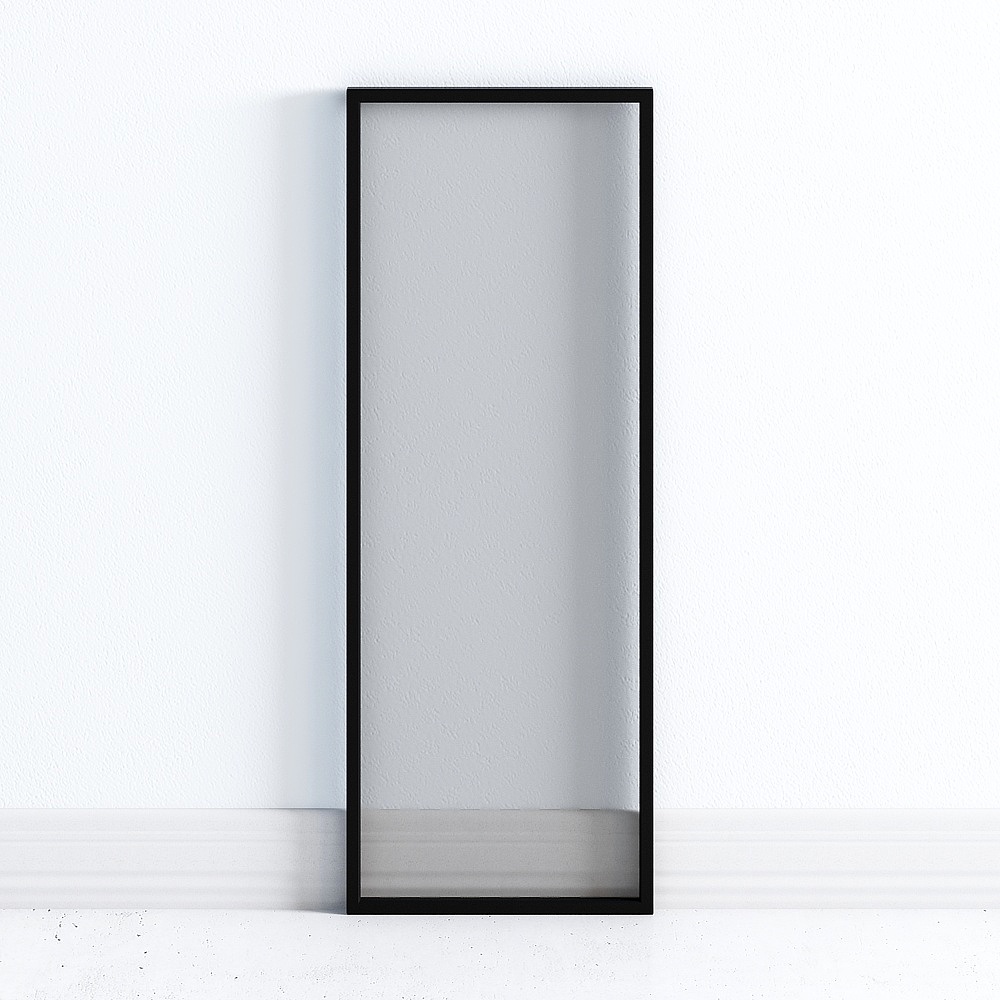 Square Art Glass Partition Screen