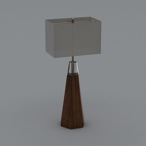 Elegant and Simple Table Lamp 3D model