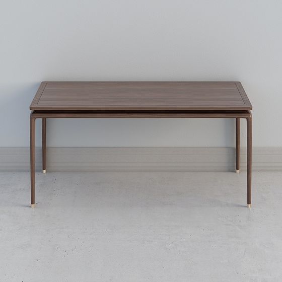 Urban Minimalist Dining Table 3D model