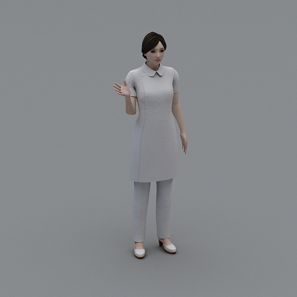 Urban Chic Female 3D Model