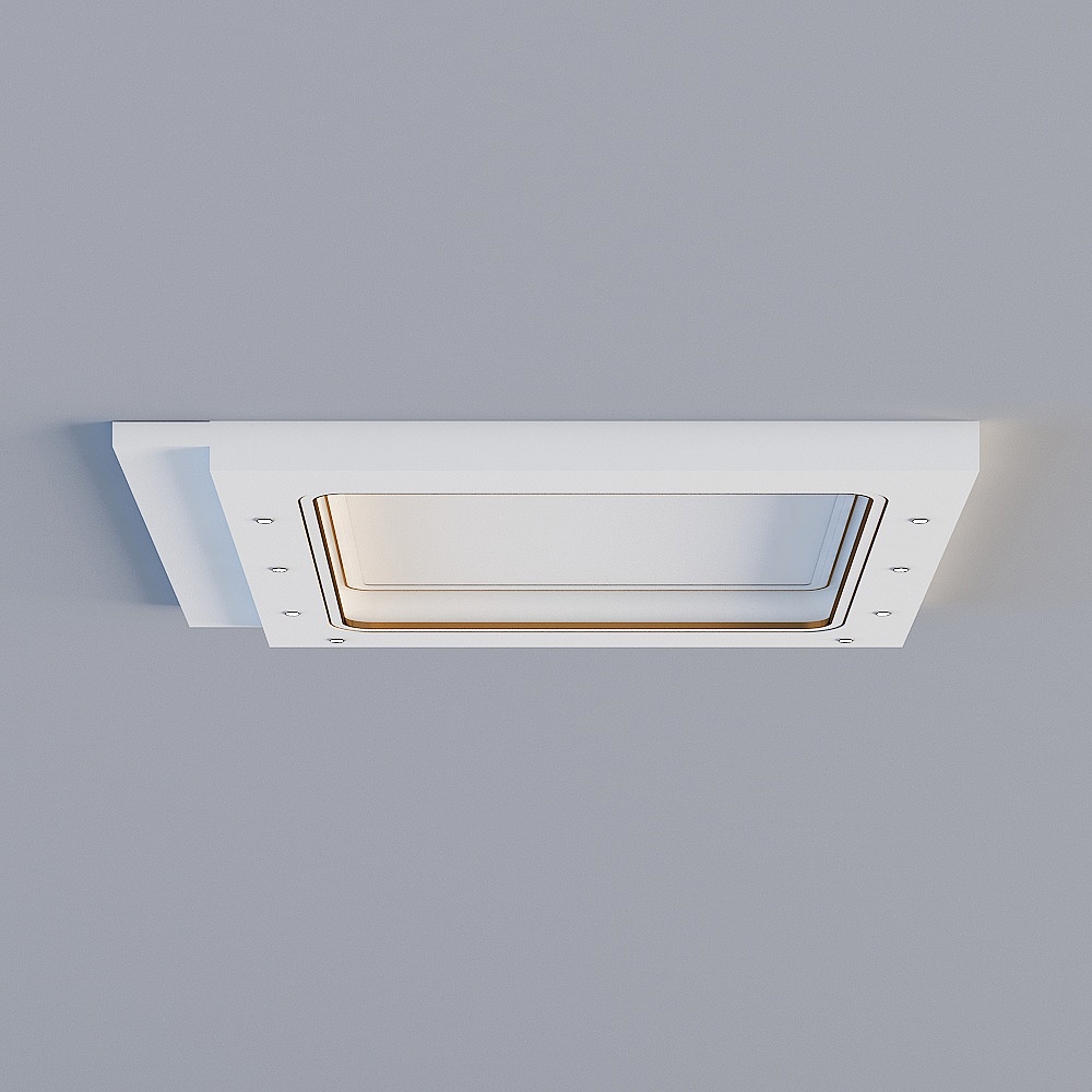 Modern-suspended ceiling (metal)