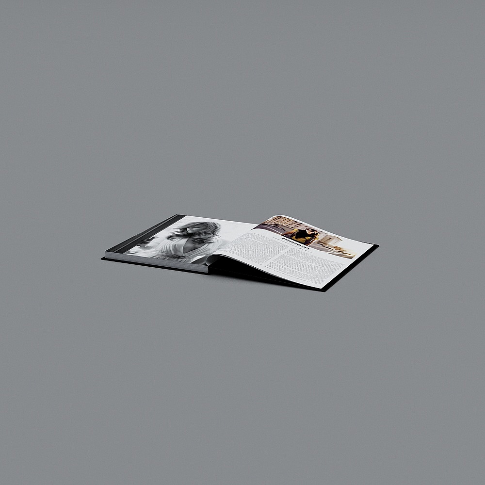 Realistic 3D Magazine Model for Creative Projects
