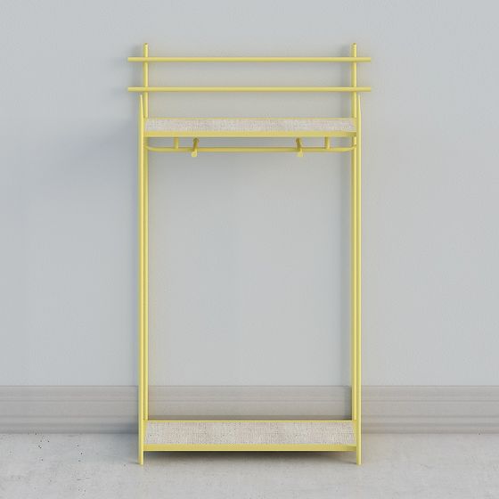 Urban Entryway Rack 3D model