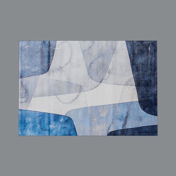 Abstract Geometric Carpet 3D Model