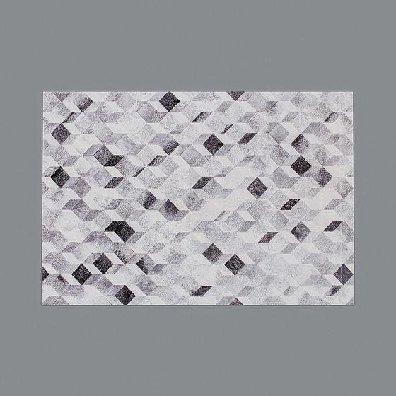 Geometric Maze Tiles 3D model