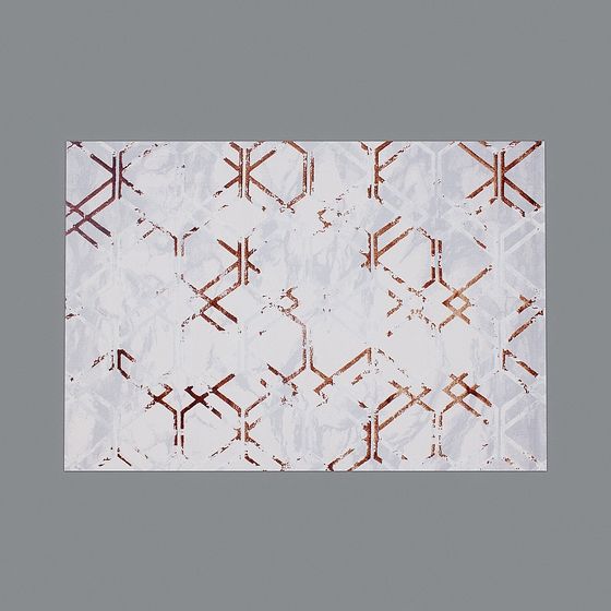 Abstract Geometric Carpet 3D model