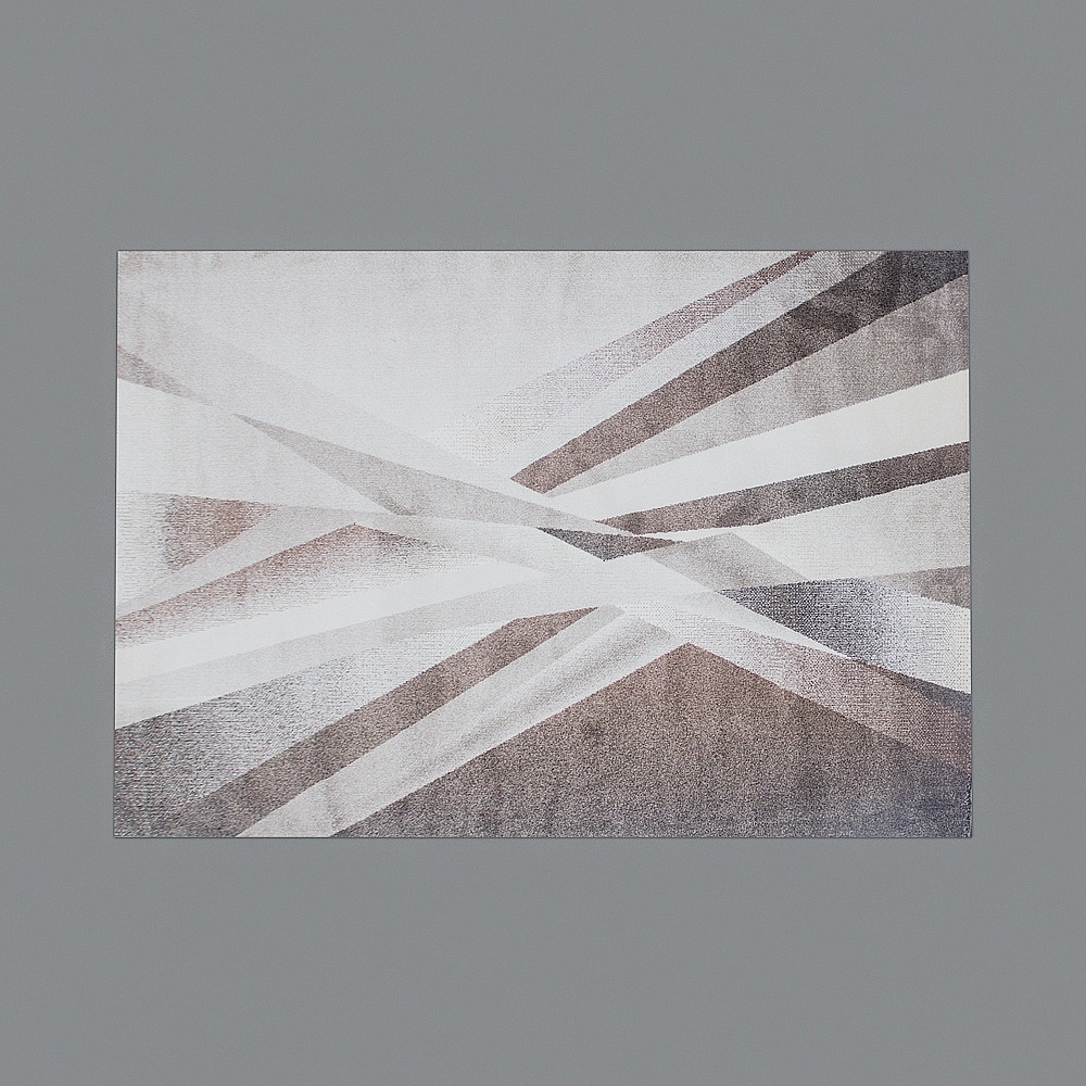 Elland Carpet Machine Woven Plush Carpet Sofa Coffee Table Mat Bedroom Bed Room Carpet Custom Nordic Postmodern Light Luxury Cloakroom Metamorphic Block Diamond Personality Art Style Carpet