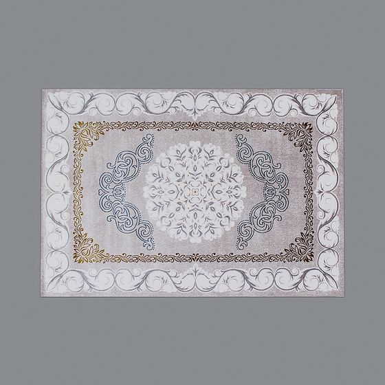 Royal Scroll Rug 3D model