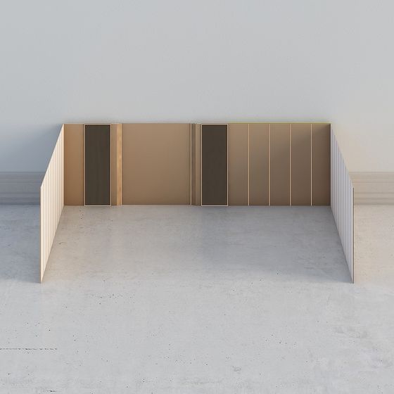 Minimalist Room 3D model