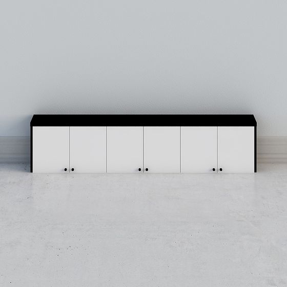 Urban Storage Cabinet 3D model