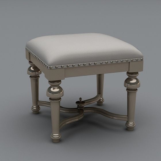 Elegant Piano Stool 3D model for Modern Design