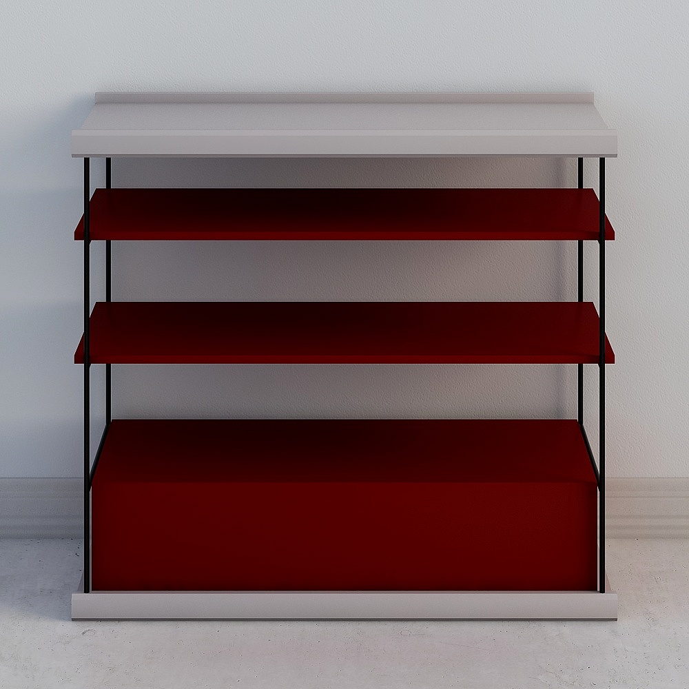 Armoire combinée à étagères