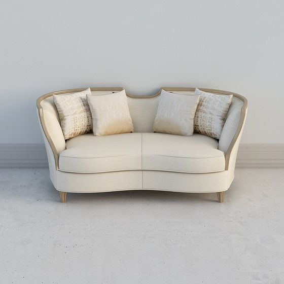 Elegant 3D Model Sofa for Modern Home Design