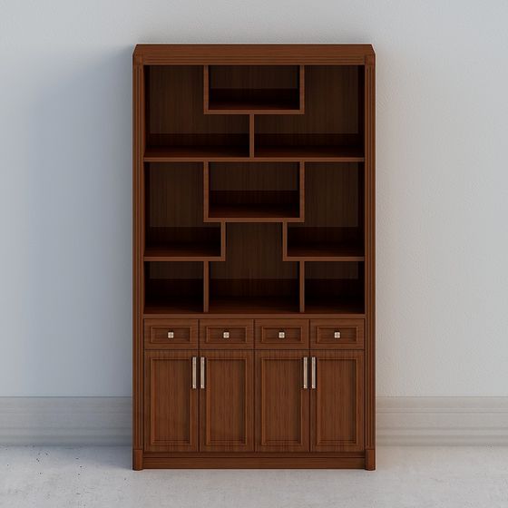 Urban Elegance Bookshelf 3D model