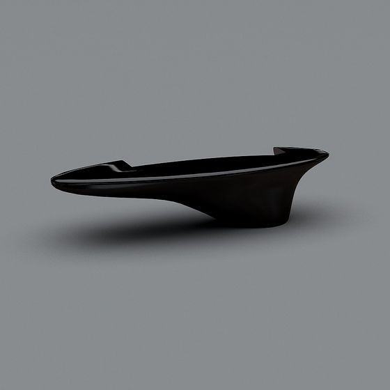 Streamlined Airship 3D model for Creative Designs