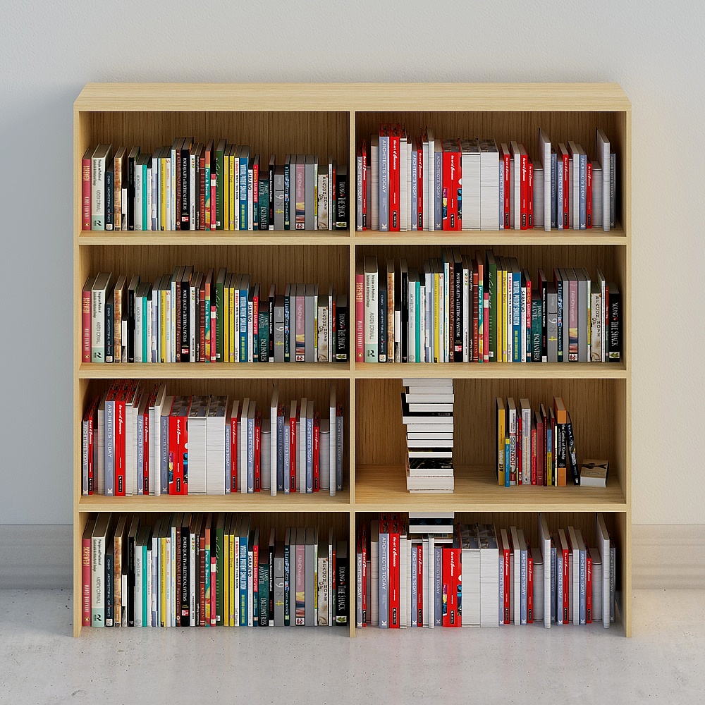 Library bookshelf