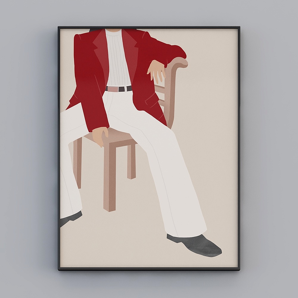 Glorious Good Paintings - L- Simple Modern - 81528 - Abstract Pattern Decorative Paintings