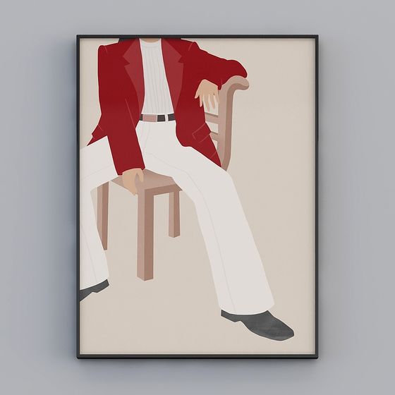 Fashion Gentleman 3D model for Creative Projects