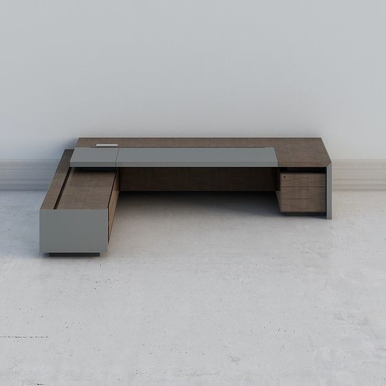 Urban Edge Desk 3D model