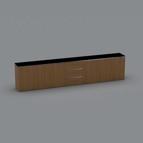 City Window Cabinet 3D model