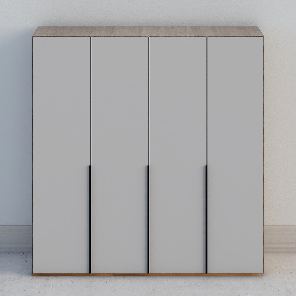 City Window Cabinet 3D model