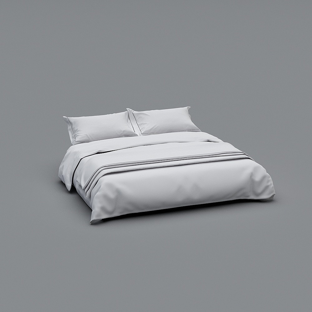 bedding set BED SHEETS with Mattress and pillow, quilt blanket cover plain