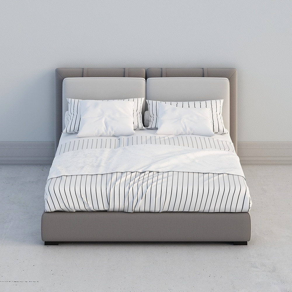 Caen Home - Série Caen - Lit Double - 1C-2930A