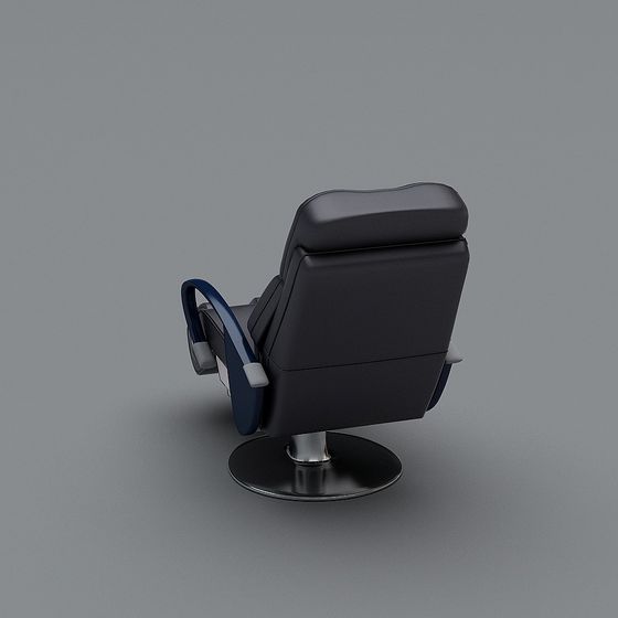 Stylish Low-Poly Office Chair 3D Model