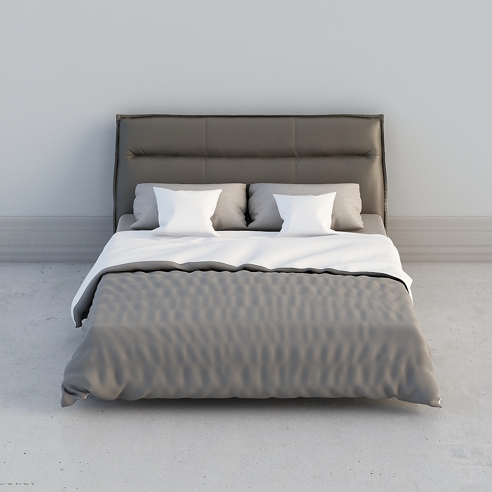 Letto S8135 (Mezza Pelle)