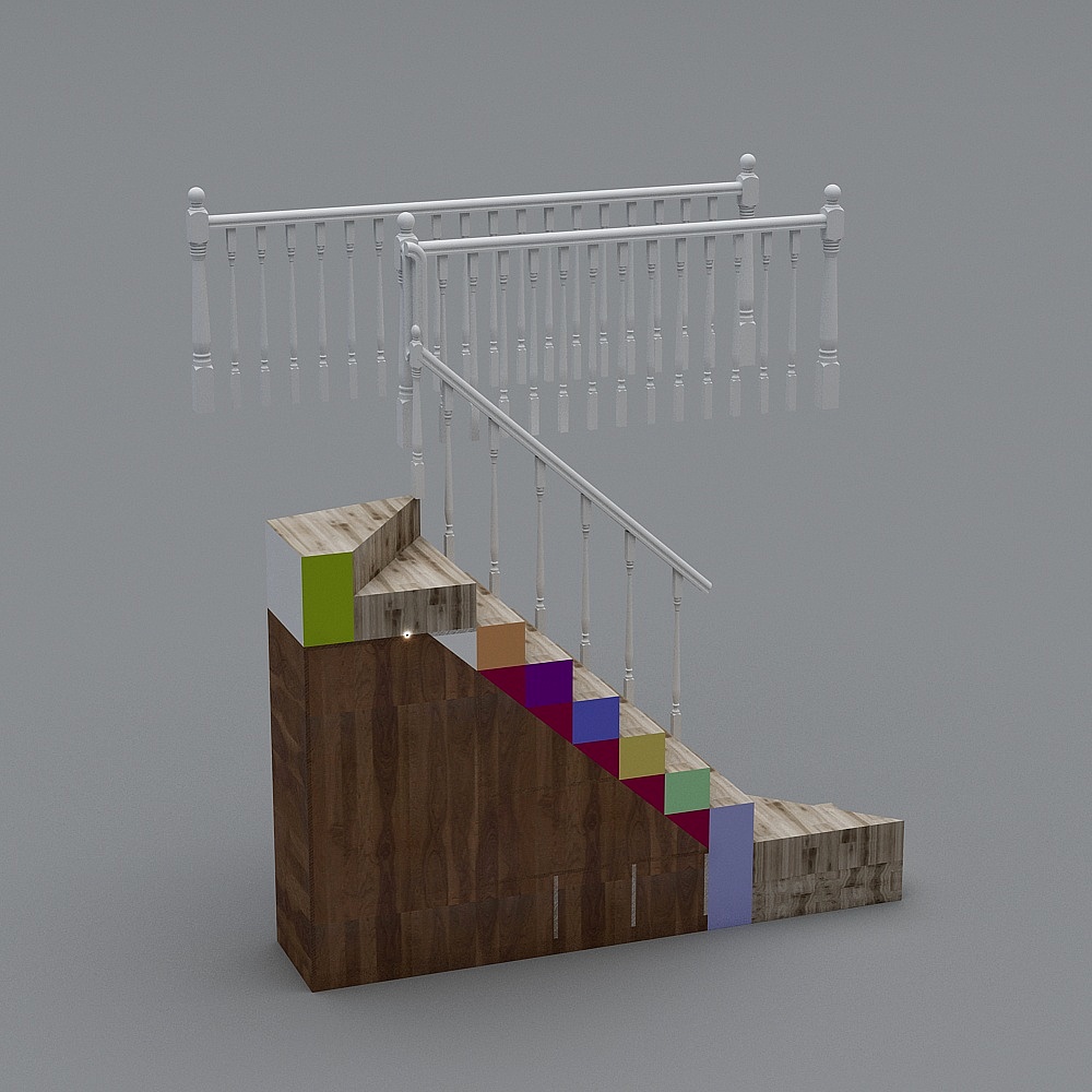 Nordic style staircase