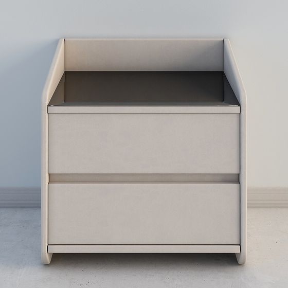 Modern Urban Storage Cabinet 3D model