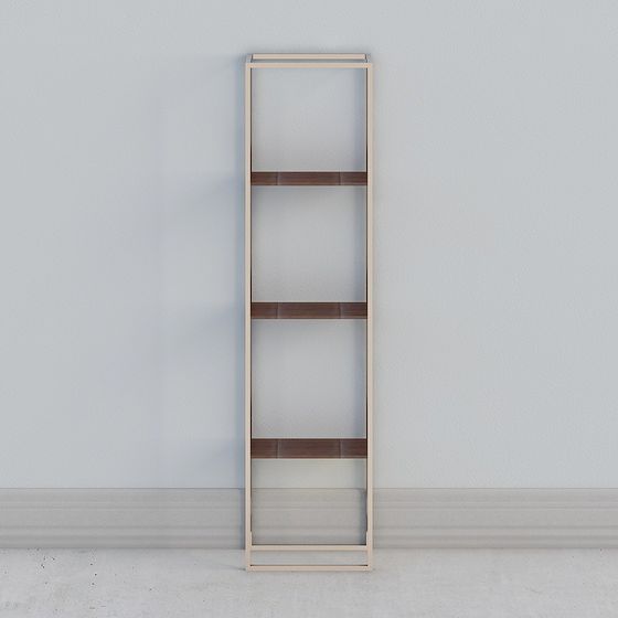 City Window Bookshelf 3D model