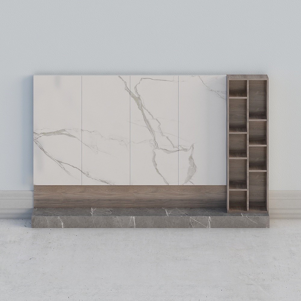 Modern background wall